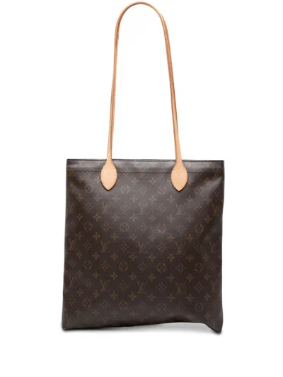 Pre-owned Louis Vuitton 2020 Monogram Carry It Tote Bag In Brown