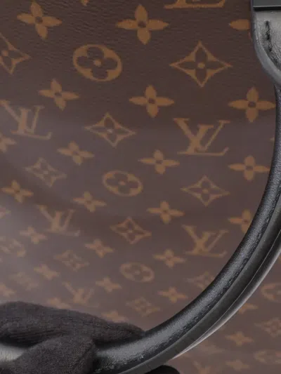 Pre-owned Louis Vuitton 2020 Monogram Lv Friends Sac Plat Satchel In Brown