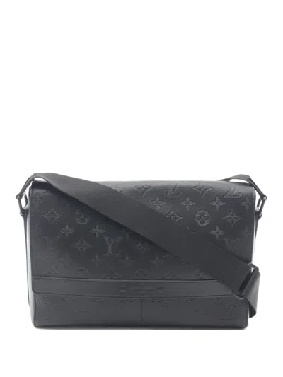 Pre-owned Louis Vuitton 2020 Monogram Messenger Bag In Black