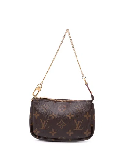 Pre-owned Louis Vuitton 2020 Monogram Mini Pochette Accessoires Handbag