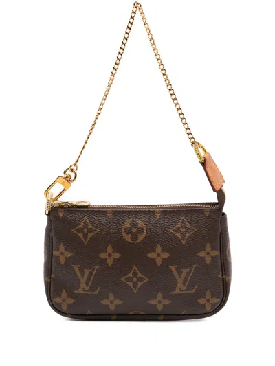 Pre-owned Louis Vuitton 2020 Monogram Mini Pochette Accessoires Handbag