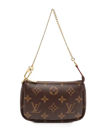Pre-owned Louis Vuitton 2020 Monogram Mini Pochette Accessoires Handbag