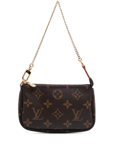 Pre-owned Louis Vuitton 2020 Monogram Mini Pochette Accessoires Handbag