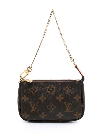 Pre-owned Louis Vuitton 2020 Monogram Mini Pochette Accessoires Handbag