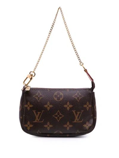 Pre-owned Louis Vuitton 2020 Monogram Mini Pochette Accessoires Handbag