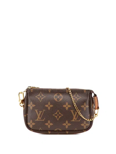 Pre-owned Louis Vuitton 2020 Monogram Mini Pochette Accessoires Handbag