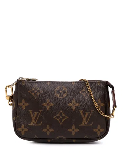 Pre-owned Louis Vuitton 2020 Monogram Mini Pochette Accessoires Handbag