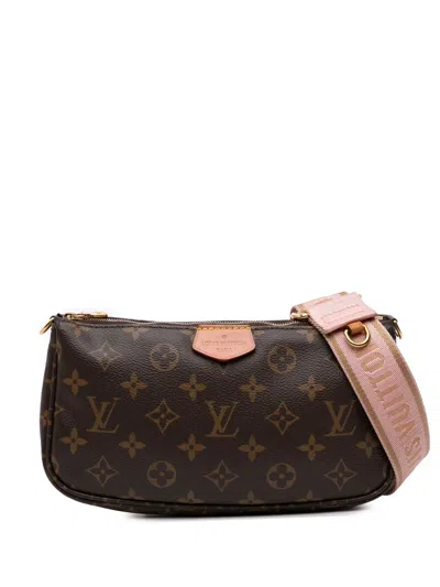 Pre-owned Louis Vuitton 2020 Monogram Multi Pochette Accessoires Satchel