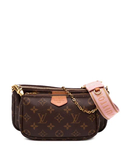 Pre-owned Louis Vuitton 2020 Monogram Multi Pochette Accessoires Satchel