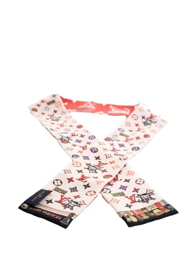 Pre-owned Louis Vuitton 2020 Monogram Rodeo Bandeau Scarves In Multi