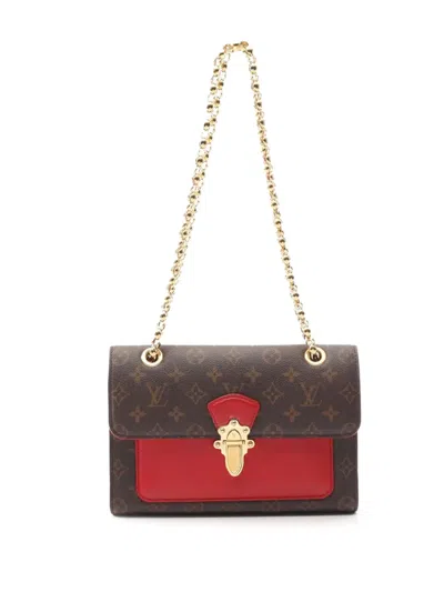 Pre-owned Louis Vuitton 2020 Monogram Victoire Crossbody Bag In Brown