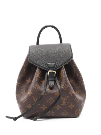 Pre-owned Louis Vuitton 2020 Montsouris Nm Bb Monogram Backpack