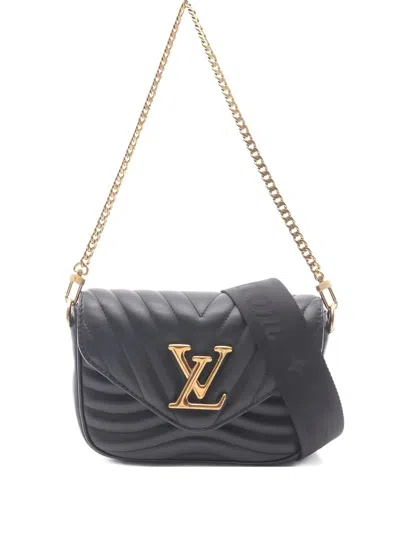 Pre-owned Louis Vuitton 2020 Multy Pochette New Wave Shoulder Bag In Black