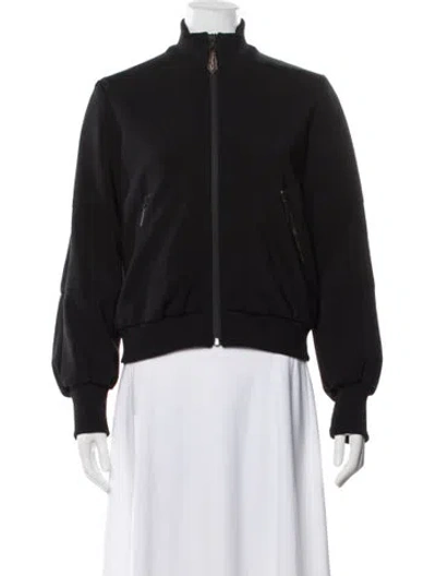 Pre-owned Louis Vuitton 2020 Nylon Bomber Jacket In Black