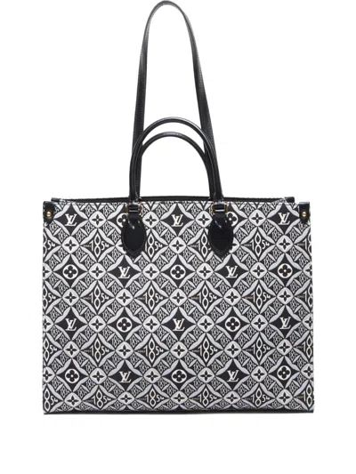 Pre-owned Louis Vuitton 2020 On The Go Gm Tote Bag In Black
