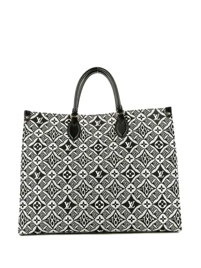 Pre-owned Louis Vuitton 2020 Onthego Pm Tote Bag In Black
