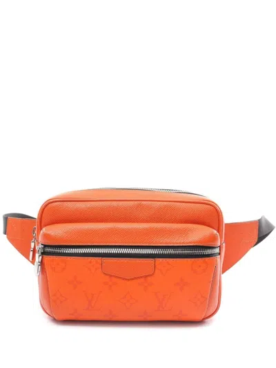 Pre-owned Louis Vuitton 2020 Outdoor Belt Bag In Orange