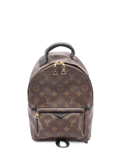 Pre-owned Louis Vuitton 2020 Palm Springs Backpack In Brown