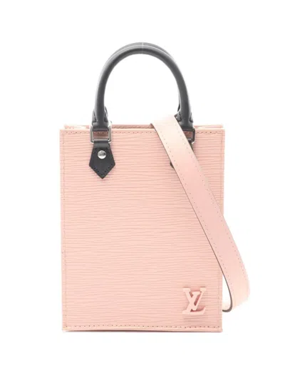 Pre-owned Louis Vuitton 2020 Petite Sac Plat Handbag In Pink
