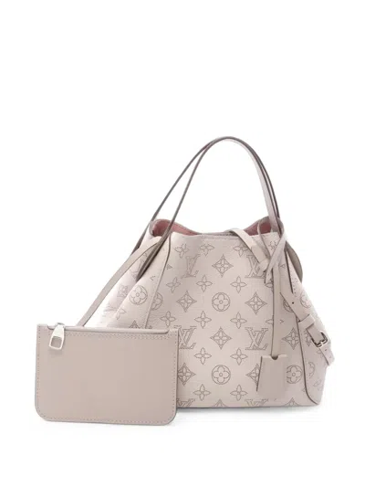 Louis Vuitton 2020 Pm Hina Mahina 2-way Tote Bag In Nude