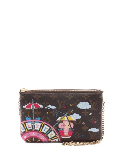 Pre-owned Louis Vuitton 2020 Pochette Double Zip Vivienne Shoulder Bag