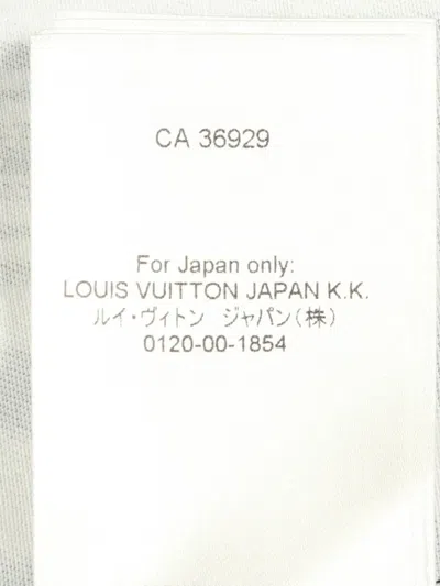 Pre-owned Louis Vuitton 2020 Printed Cotton Shirt In Gray