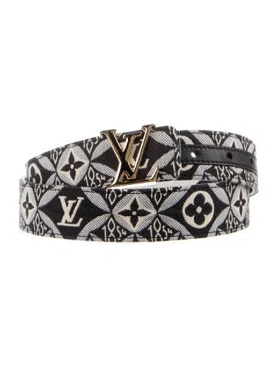 Pre-owned Louis Vuitton 2020 Since 1854 Waist Belt In Black