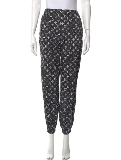 Pre-owned Louis Vuitton 2020 Skinny Leg Pants In Black