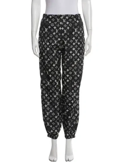 Pre-owned Louis Vuitton 2020 Skinny Leg Pants In Black