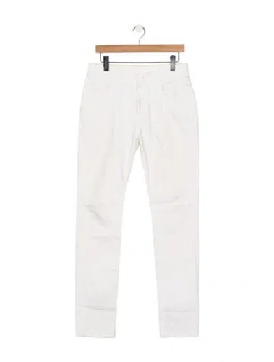 Pre-owned Louis Vuitton 2020 Slim Fit Jeans In White
