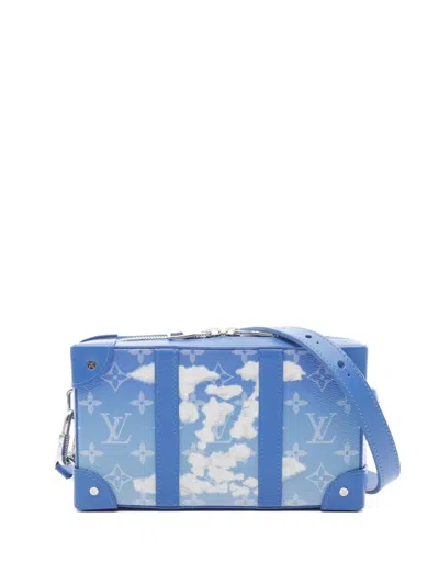 Pre-owned Louis Vuitton 2020 Soft Trunk Shoulder Bag In Blue