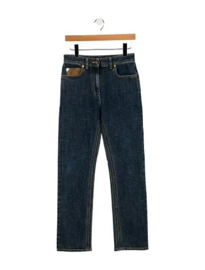 Pre-owned Louis Vuitton 2020 Straight Leg Jeans In Blue