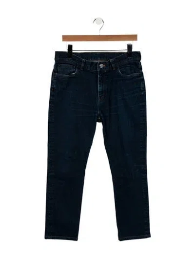 Pre-owned Louis Vuitton 2020 Straight-leg Jeans In Blue