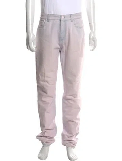 Pre-owned Louis Vuitton 2020 Straight-leg Jeans In Pink