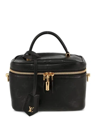 Pre-owned Louis Vuitton 2020 Vanity Handbag In Black