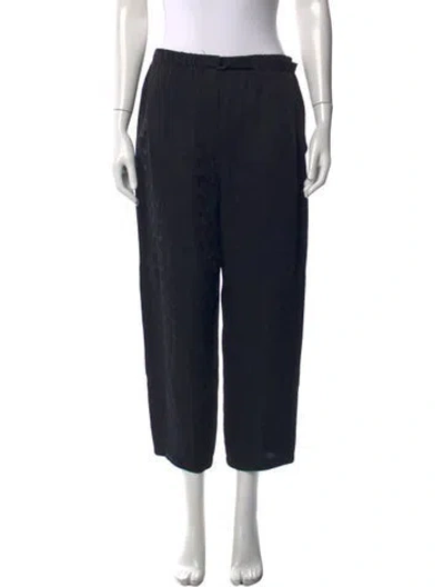 Pre-owned Louis Vuitton 2020 Wide Leg Pants In Black