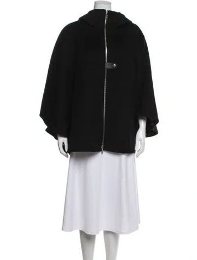 Pre-owned Louis Vuitton 2020 Wool Coat In Black