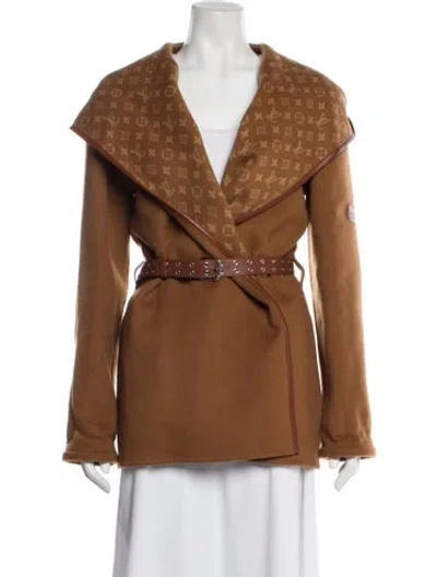 Pre-owned Louis Vuitton 2020 Wool Jacket In Brown