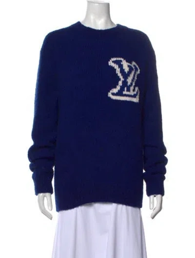Pre-owned Louis Vuitton 2020 Wool Sweater In Blue