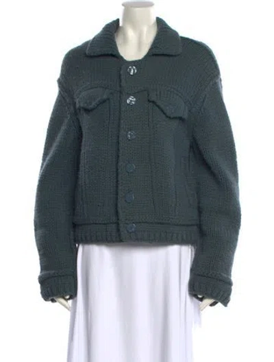 Pre-owned Louis Vuitton 2020 Wool Sweater In Green