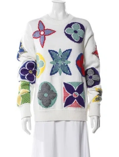 Pre-owned Louis Vuitton 2020 Wool Sweater In Neutral