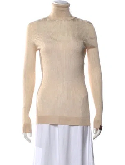 Pre-owned Louis Vuitton 2020 Wool Sweater In Neutrals