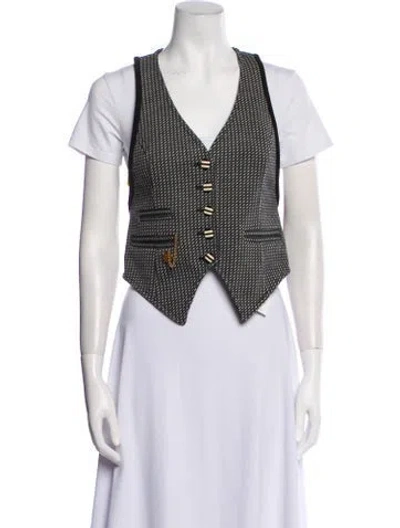 Pre-owned Louis Vuitton 2020 Wool Vest In Black