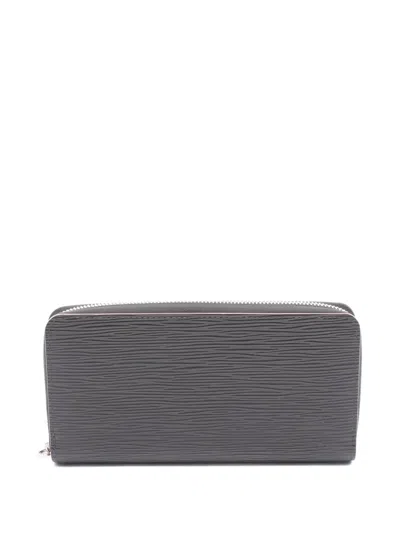 Pre-owned Louis Vuitton 2020 Zippy Épi Leather Wallet In Gray