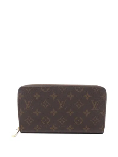 Pre-owned Louis Vuitton 2020 Zippy Wallet In Brown
