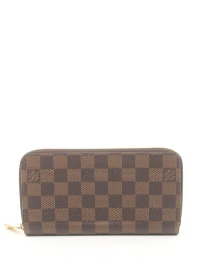 Pre-owned Louis Vuitton 2020 Zippy Wallet In Brown
