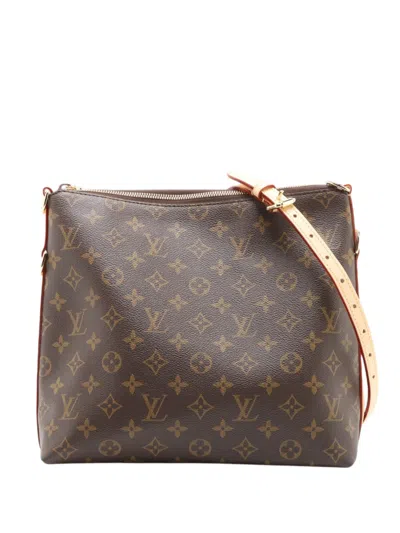 Pre-owned Louis Vuitton 2020-2026 Monogram Multipass Satchel In Brown