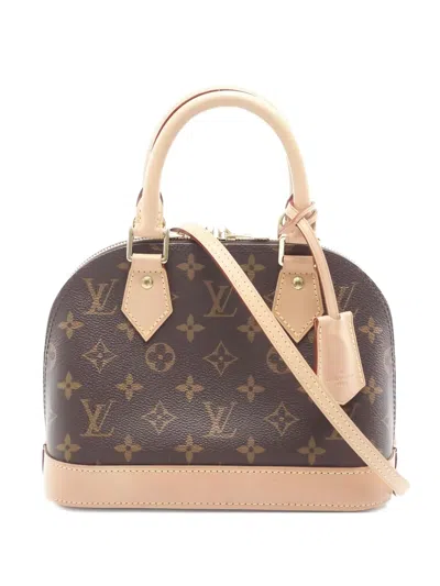 Pre-owned Louis Vuitton 2020s Alma Monogram Tote Bag In Brown