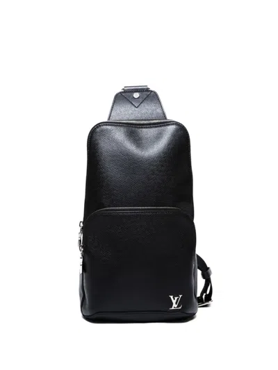 Pre-owned Louis Vuitton 2020s Avenue Sling Backpack In Black