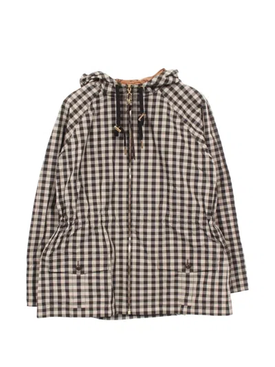 Pre-owned Louis Vuitton 2020s Monogram Gingham Jacket In Black